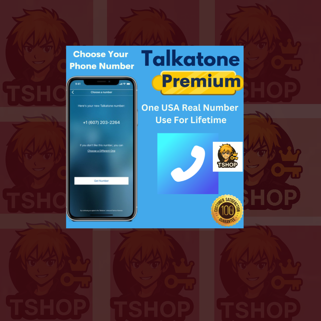Buy Talkatone Premium Account – Second Real US Phone Number For Lifetime